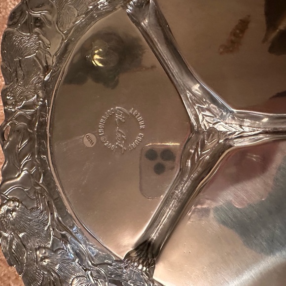 Arthur Court 2001 Rabbit Divided Tray - Picture 2 of 2